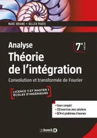 Théorie de l'intégration, Analyse