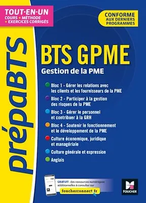 PrépaBTS - BTS Gestion de la PME - Toutes les matières - Révision et entrainement