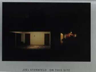 Joel Sternfeld On this Site /anglais