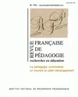 Revue française de pédagogie, n° 172/2010, La pédagogie universitaire : un courant en plein développement