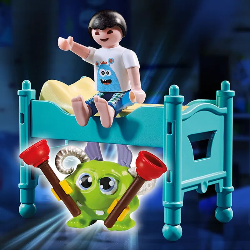 Jeux et Jouets Jeux d'imagination Playmobil Enfant avec petit monstre Playmobil Spécial plus