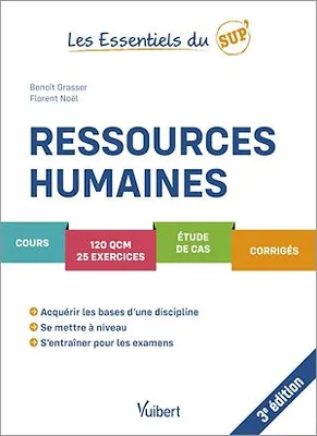 Ressources humaines, Cours - QCM - Exercices - Étude de cas - Corrigés