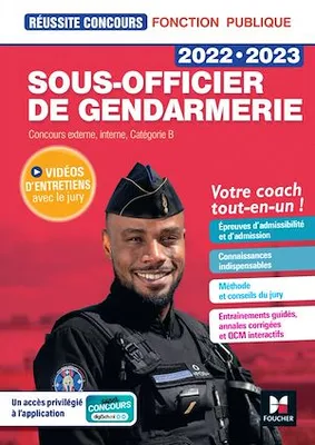 Réussite Concours - Sous-officier de gendarmerie - 2022-2023- Préparation complète