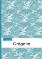 Le carnet de Grégoire - Lignes, 96p, A5 - Vague Japonaise