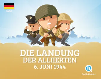 Landung der Alliierten  (version allemande), 6 Juni 1944