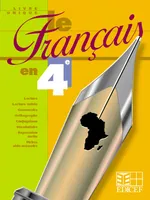 Le français en 4e - Livre unique