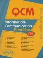 QCM information-communication - Première STG