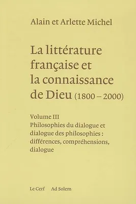 La littérature française et la connaissance de Dieu, 3