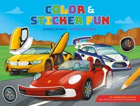 Color & Sticker Fun - super voitures
