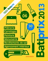 Batiprix 2013 - Volume 6, Plâtrerie - Carrelages - Peinture - Menuiserie - Revêtements de sol - Agencement intérieur