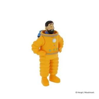 figurine pvc haddock cosmonaute