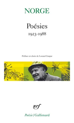 Poésies, (1923-1988)