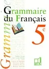 Grammaire du Français - 5e, Manuel élève