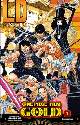 One piece film gold, 1, One Piece Anime comics - Film Gold - Tome 01, Anime comics