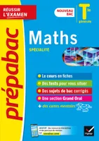 Maths Tle générale (spécialité) - Prépabac Réussir l'examen - Bac 2023, nouveau programme de Terminale