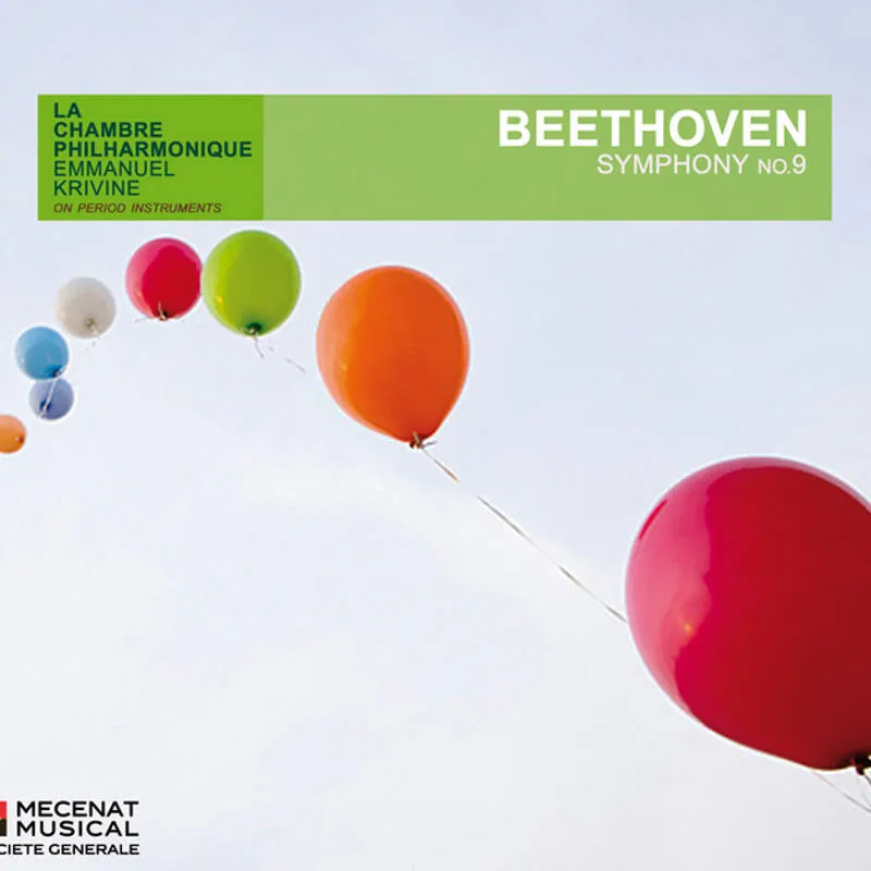 CD, Vinyles Musique classique Musique classique LA CHAMBRE PHILAHARMONIQUE BEETHOVEN: SYMPHONIE N 9 Ludwig van Beethoven
