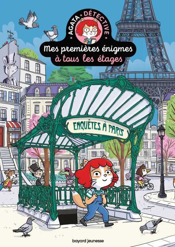 Livres Jeunesse Loisirs et activités Mes premières énigmes à tous les étages T.6 - Enquêtes à Paris Paul Martin
