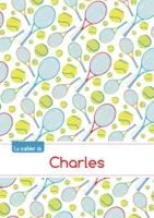 Le cahier de Charles - Séyès, 96p, A5 - Tennis