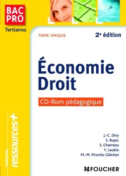 RESSOURCES PLUS - ECONOMIE DROIT 2E EDITION - CDROM PEDAGOGIQUE