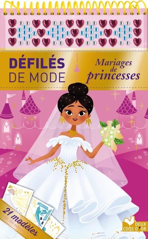 Livres Jeunesse Loisirs et activités Mariages de princesses - bloc à spirale Lili La Baleine