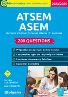 ATSEM/ASEM - Concours externe - Concours interne - 3e concours - 200 questions - Catégorie C – Concours 2024-2025
