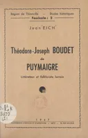Théodore-Joseph Boudet de Puymaigre, Littérateur et folkloriste lorrain