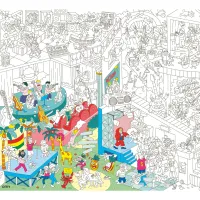 Jeux et Jouets Loisirs créatifs Dessin et peinture Coloriage Poster - Musique poster