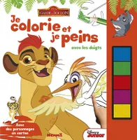 Disney La Garde du Roi Lion Je colorie et je peins avec les doigts