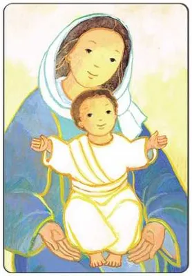Magnets Maïte Roche - Vierge à l'Enfant