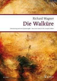 La Walkyrie, L'anneau du Nibelung, Festival scénique en trois journées et un prologue, première journée. Réduction piano d'après les Œuvres complètes de Richard Wagner. WWV 86 B. Réduction pour piano.