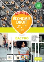 Économie - Droit 2de 1re Term Bac Pro tome unique - Livre élève Ed. 2023