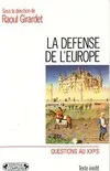 La défense de l'Europe, [séminaire international, Mandelieu-La Napoule, 5-11 septembre 1987]