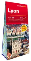 Lyon 1/15.000 (carte grand format laminée - plan de ville)