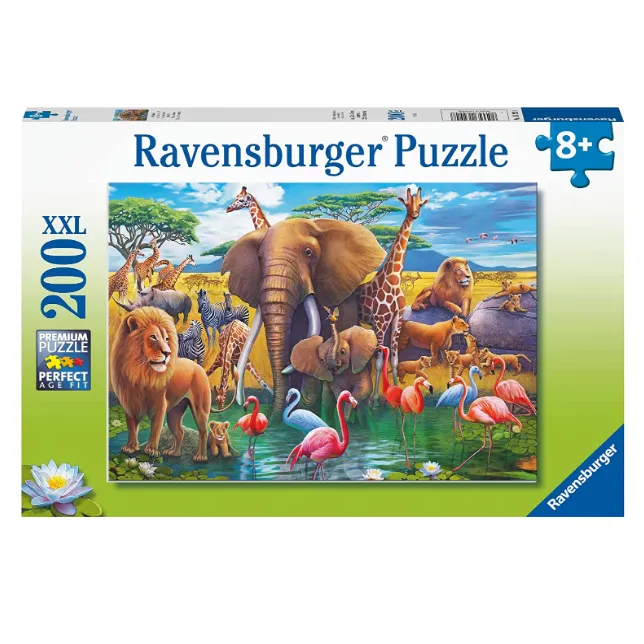 Jeux et Jouets Puzzle Puzzle entre 100 et 500 pièces En plein safari 200 pièces