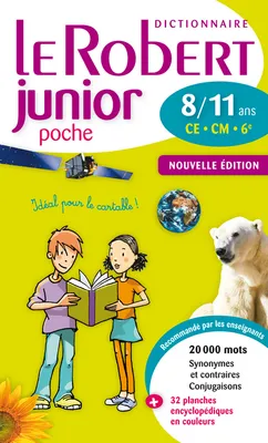 Dictionnaire Le Robert Junior Poche