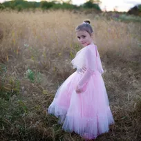 Robe de princesse Luna Elegant in Pink Enfants 7/8