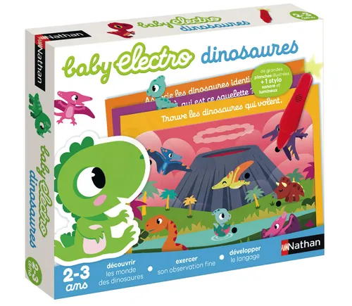 Jeux et Jouets Jeux éducatifs et scientifiques Motricité Baby Electro Dinosaures Premiers apprentissages
