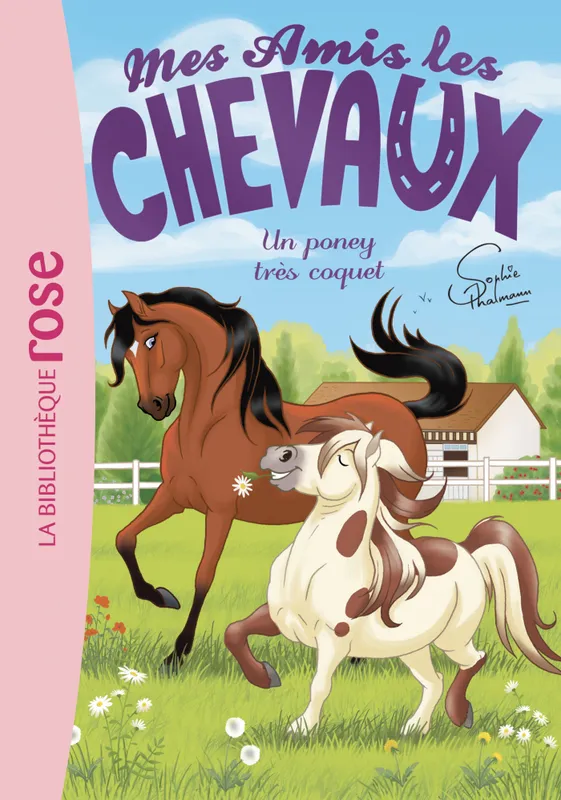 Jeux et Jouets Livres Livres pour les  6-9 ans Romans 26, Mes amis les chevaux 26 - Un poney très coquet Hachette Livre