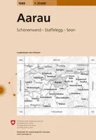 Carte nationale de la Suisse, 1089, Aarau 1089