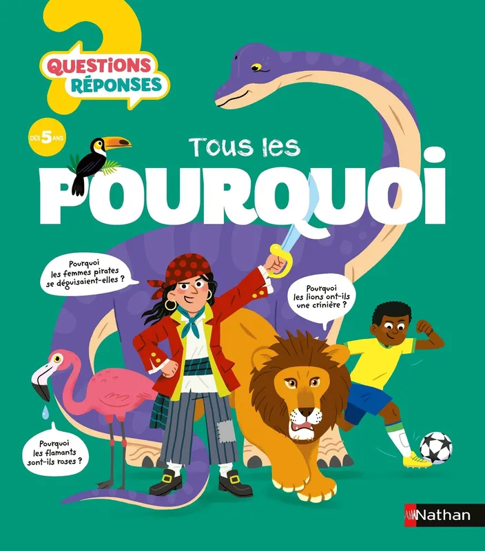Tous les pourquoi - Questions/réponses dès 5 ans - Livre numérique Sylvie Baussier
