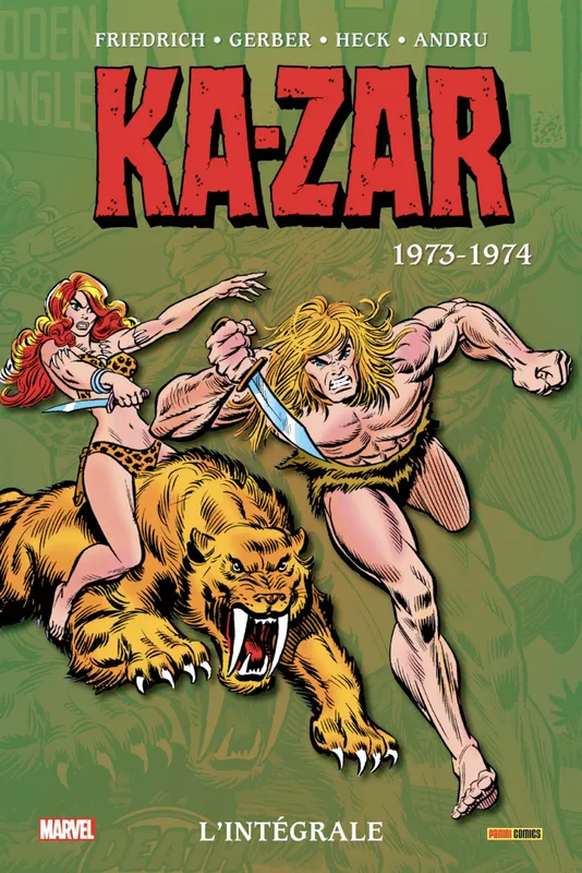 Livres BD Comics Ka-zar: L'intégrale 1973-1974 (T02) Don Heck, Ross Andru