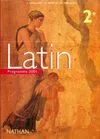 Latin Seconde, programme 2001