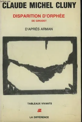 Disparition d'Orphée, de Girodet, d'après Arman