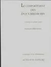 Catalogue d'un dramaturge / François Billetdoux., [7], Comportement Des Epoux Bredbury (le), comédie en quatre actes