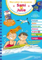 Sami et Julie - Du CE2 au CM1 - Cahier de vacances 2024