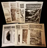 Lot de 10 numéros de Gwenn Ha Du, journal nationaliste breton