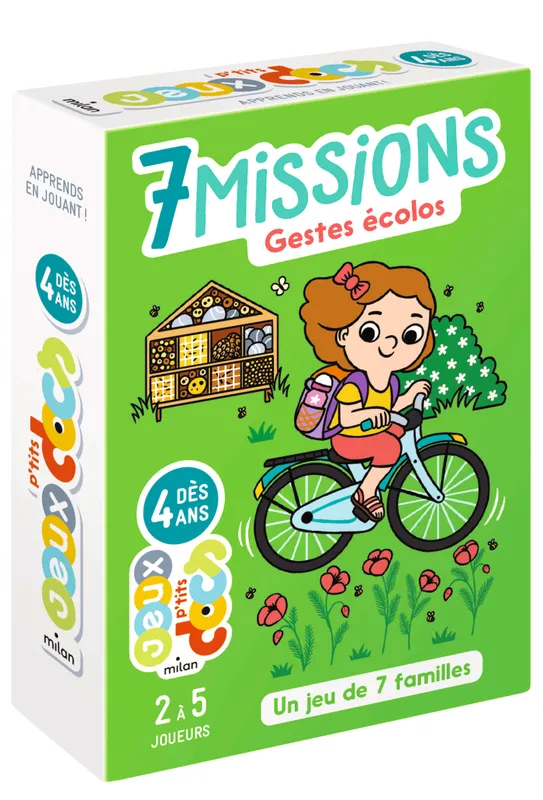 7 missions - gestes écolos Camille Tisserand