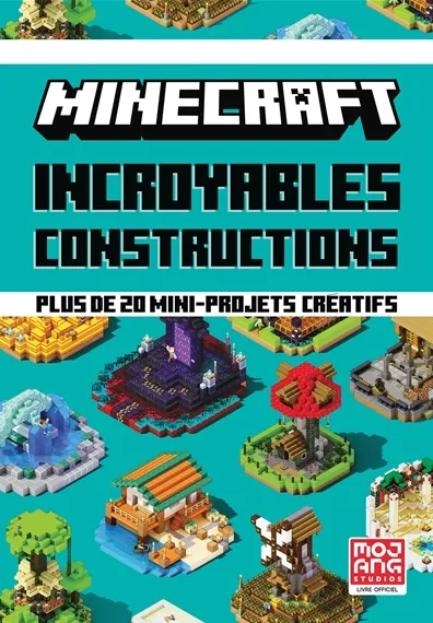 Jeux et Jouets Livres Livres pour les  9-12 ans Documentaires Vie quotidienne et société Minecraft - Incroyables constructions, Plus de 20 mini-projets créatifs Collectif