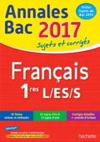 Annales Bac 2017 - Français 1ères