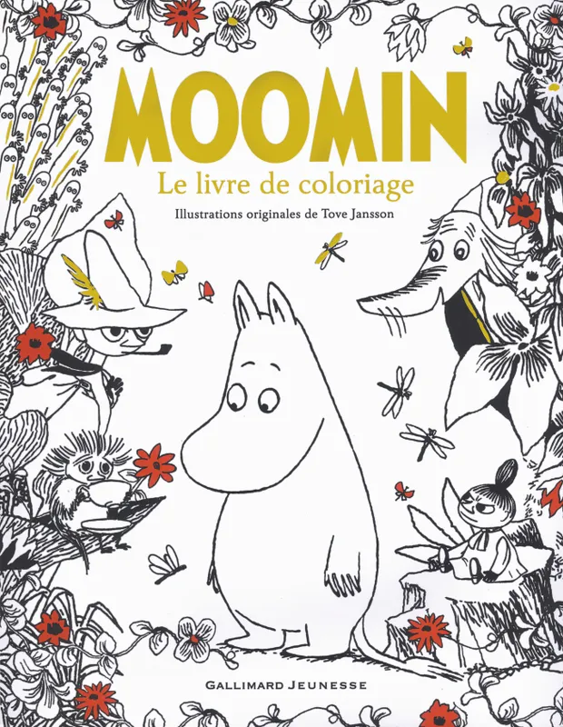 Livres Jeunesse de 6 à 12 ans Premières lectures Moomin, Le livre de coloriage Tove Jansson